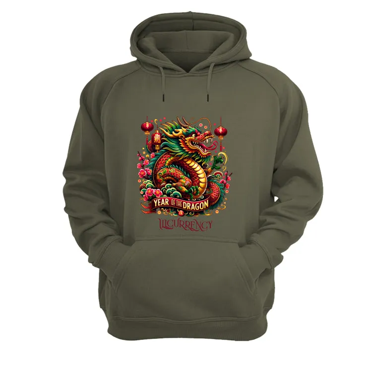 Air Jordan 1 Low OG "Year of the Dragon"  | illcurrency Military Green T-Shirt (Year of the dragon)