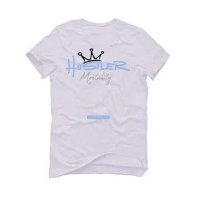 Air Jordan 4 UNC White T-Shirt (Hustler Mentality)