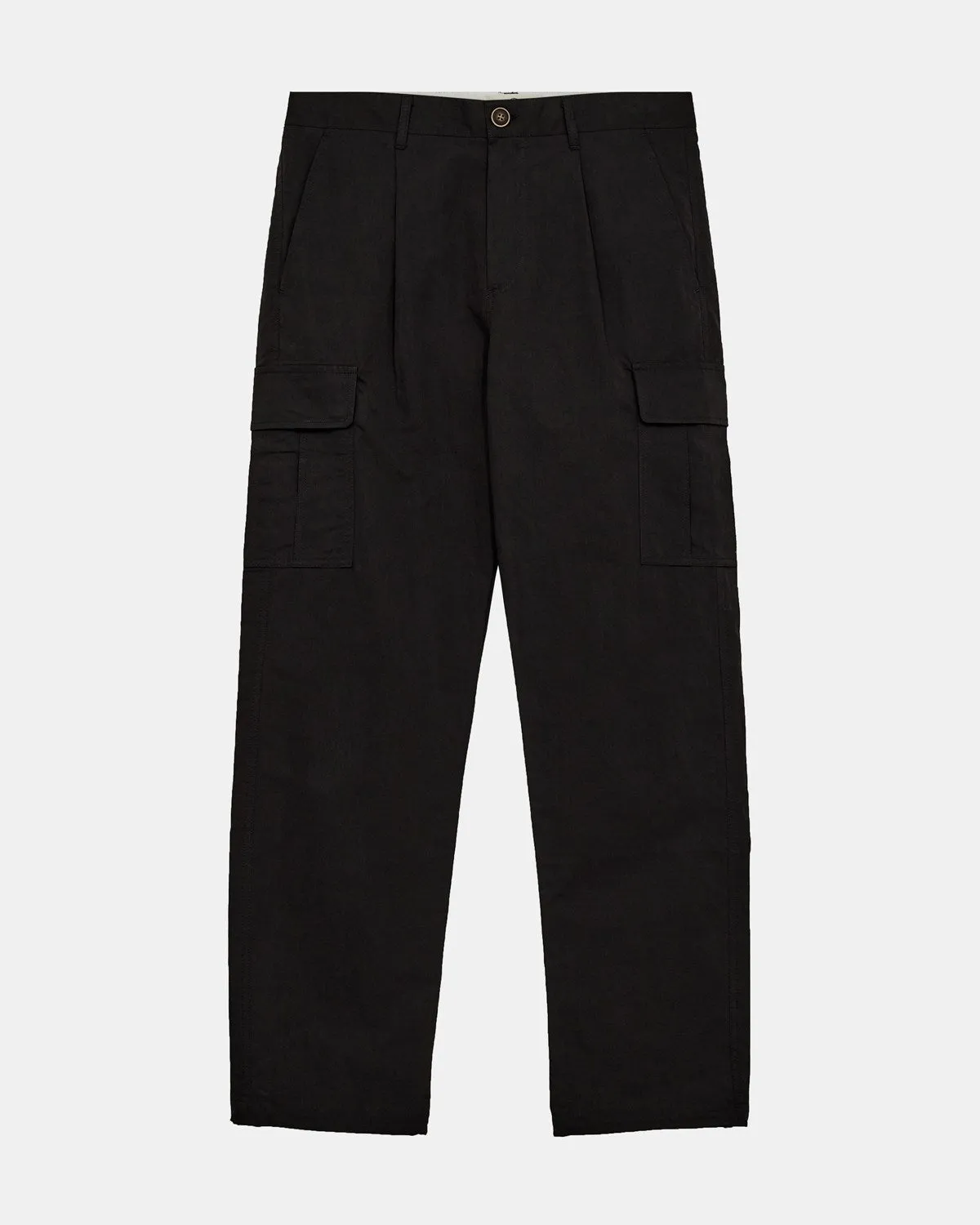 AKJAN CARGO TEC PANTS - Caviar