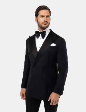 Black Double Breasted Tuxedo