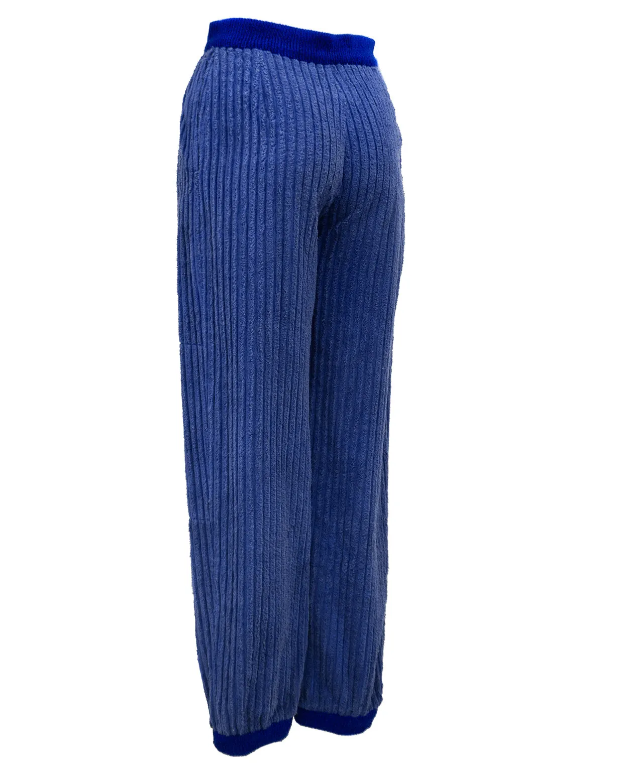 Blue Wide Whale Corduroy Pants