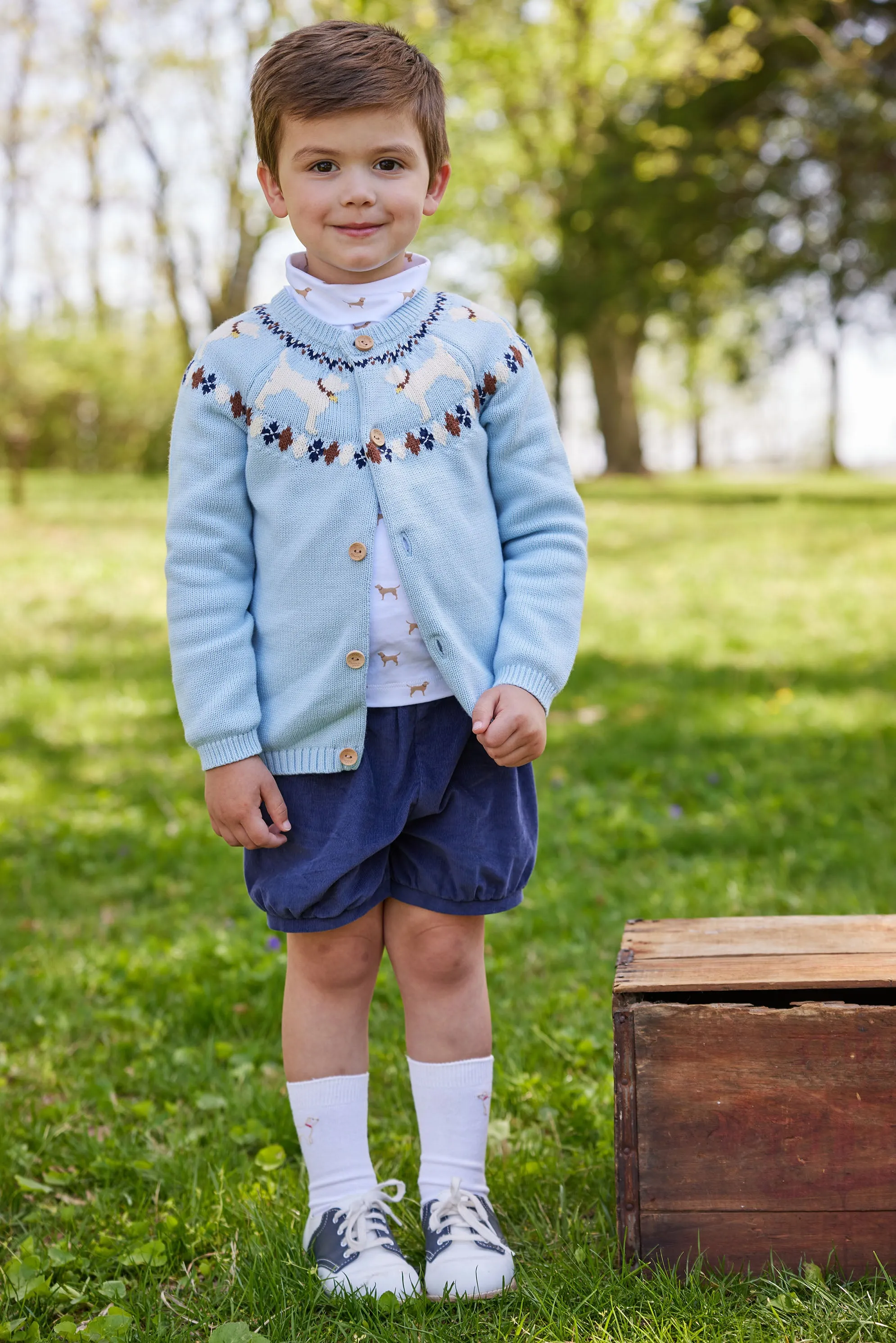 Boy Lab Fair Isle Cardigan