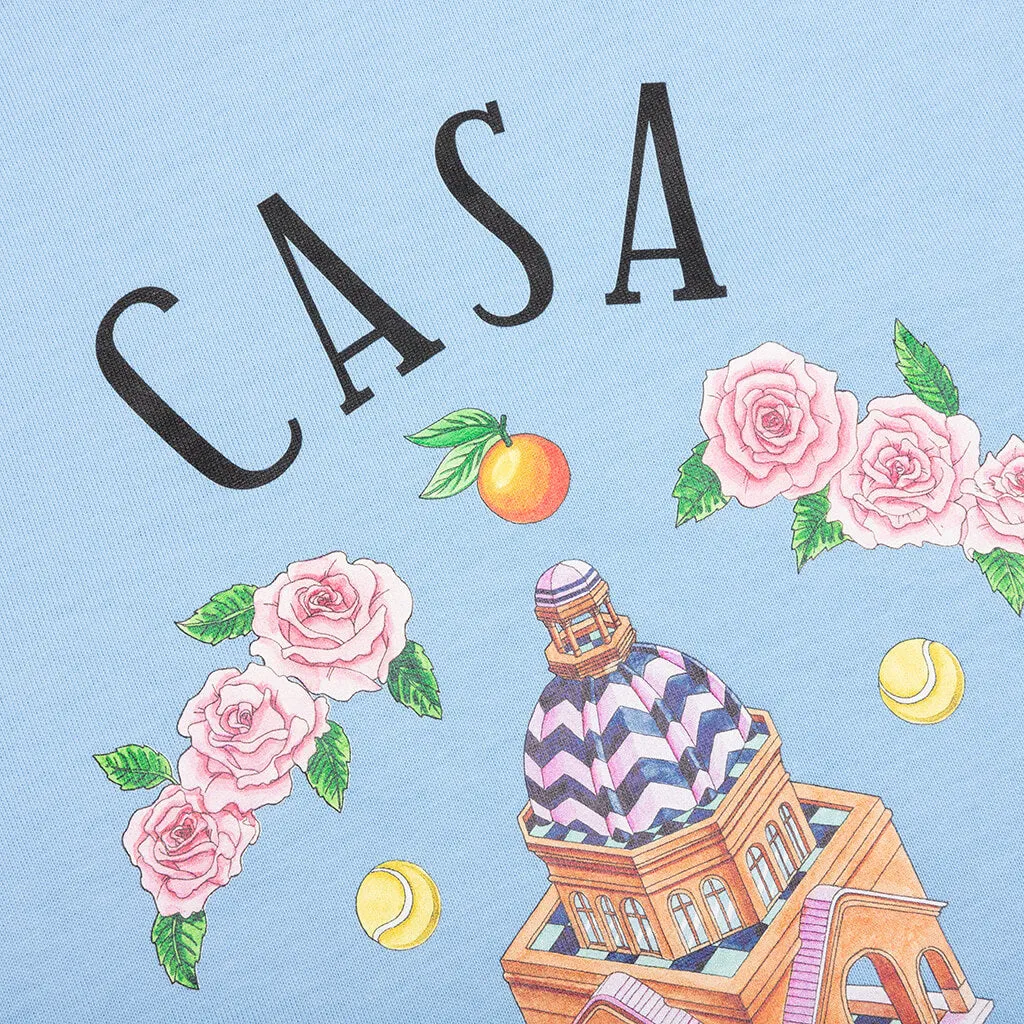 Casa Way T-Shirt - Pale Blue