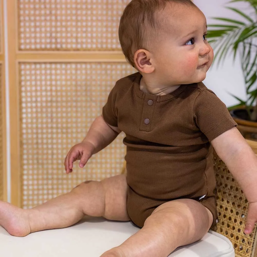 Chocolate SS Bodysuit