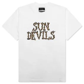 Feature x ASU Always Devil Tee - White