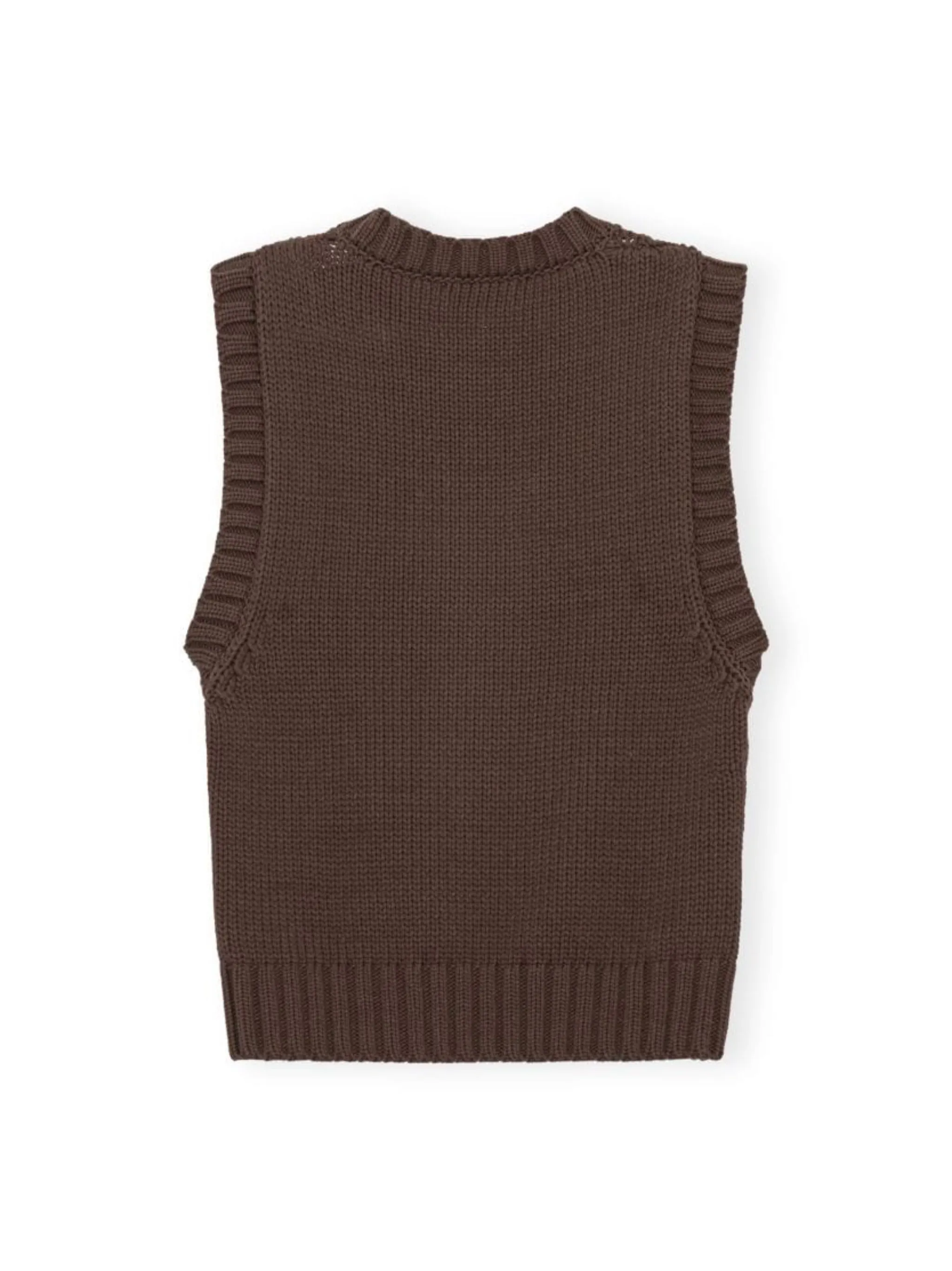 Ganni Cotton Rope Vest