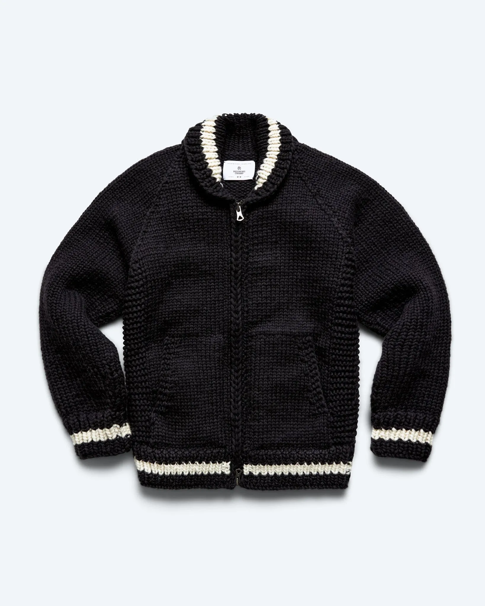 Handknit Varsity Sweater