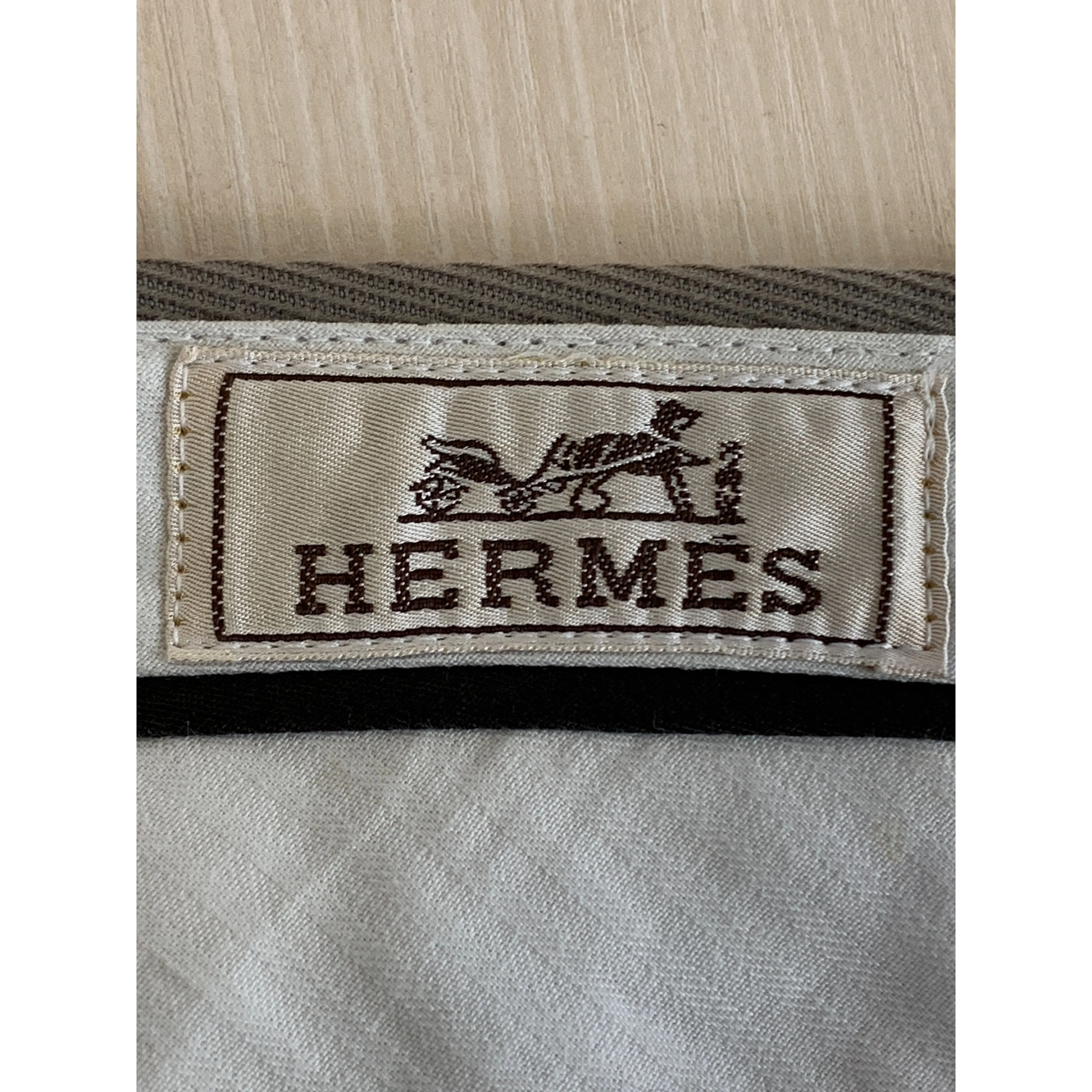 #HERMES/Pants/44/GRY/Cotton