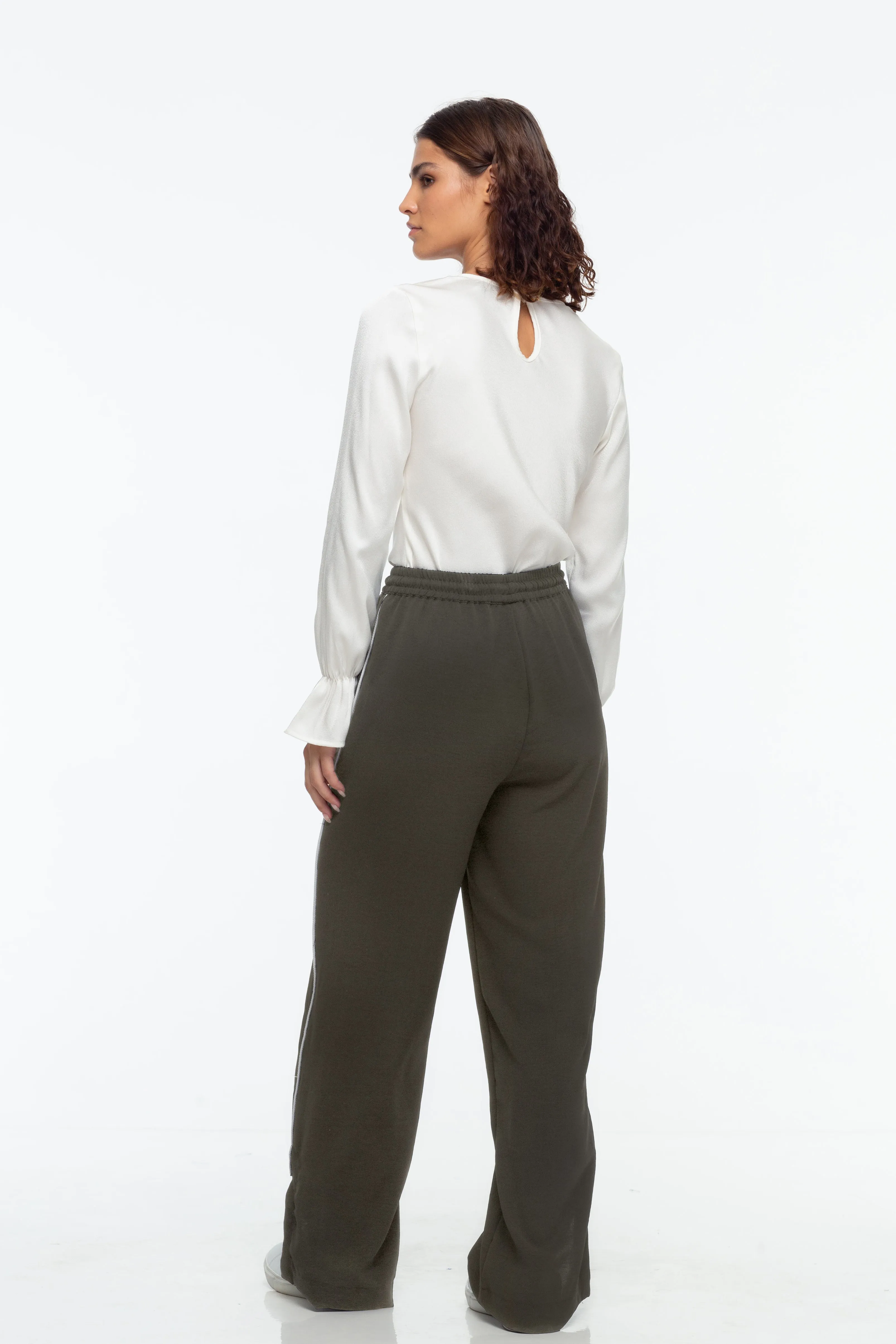 Hypnotic Pant - Khaki With White Stripe