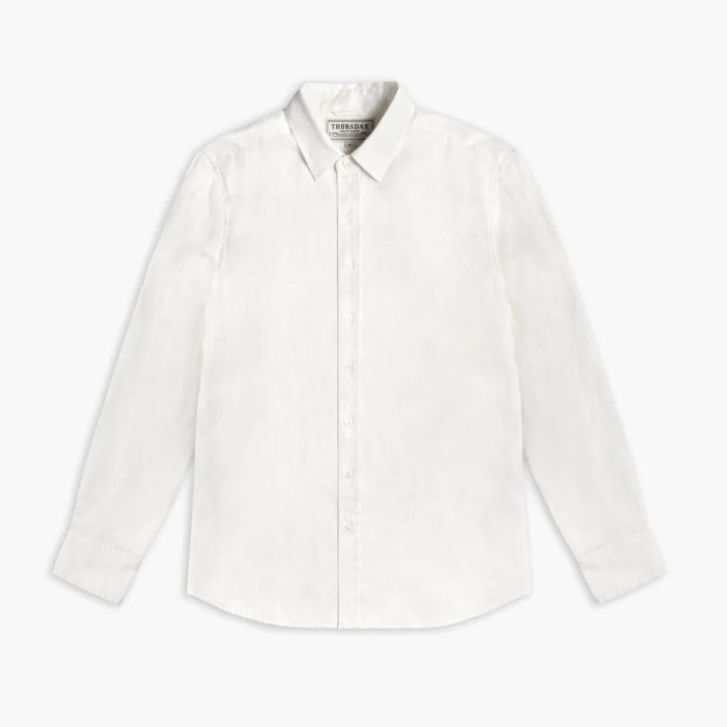 Linen Shirt | White