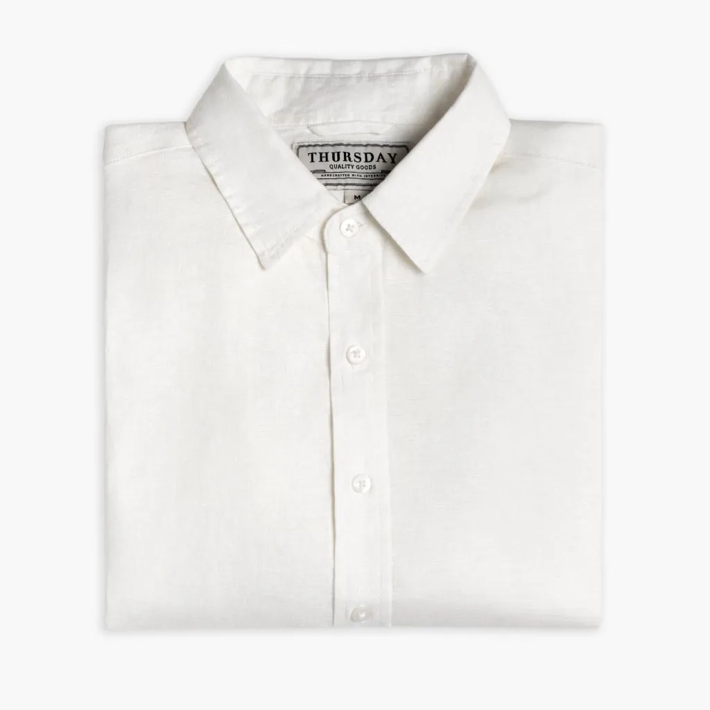 Linen Shirt | White