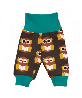 Maxomorra Nordic Owl Doll Rib Pants