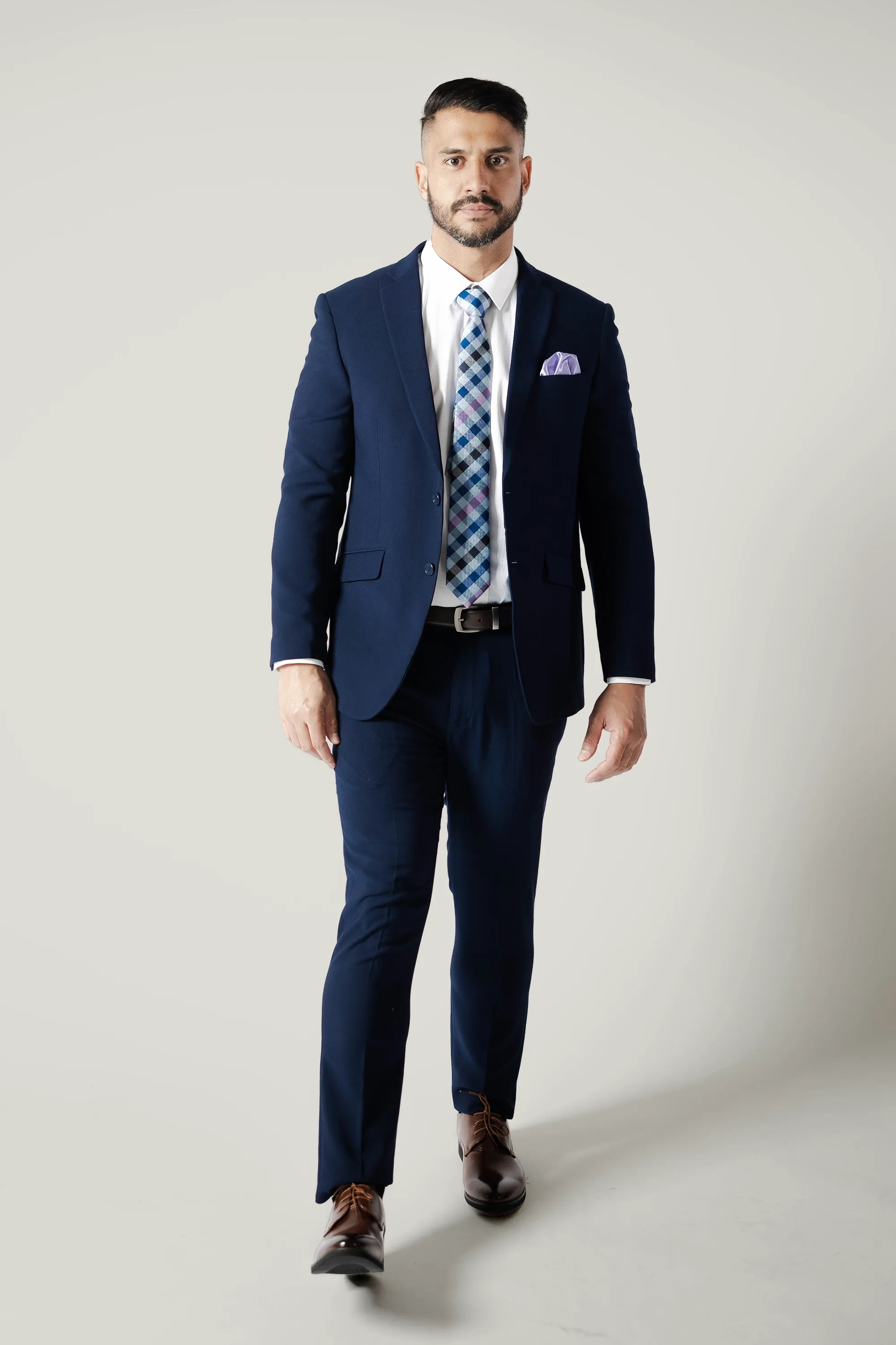 Mens Dark Horse Navy Suit