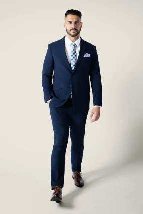 Mens Dark Horse Navy Suit