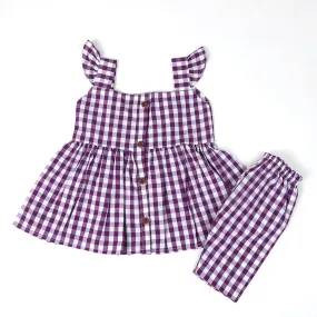 Newborn Girls Suit - Purple