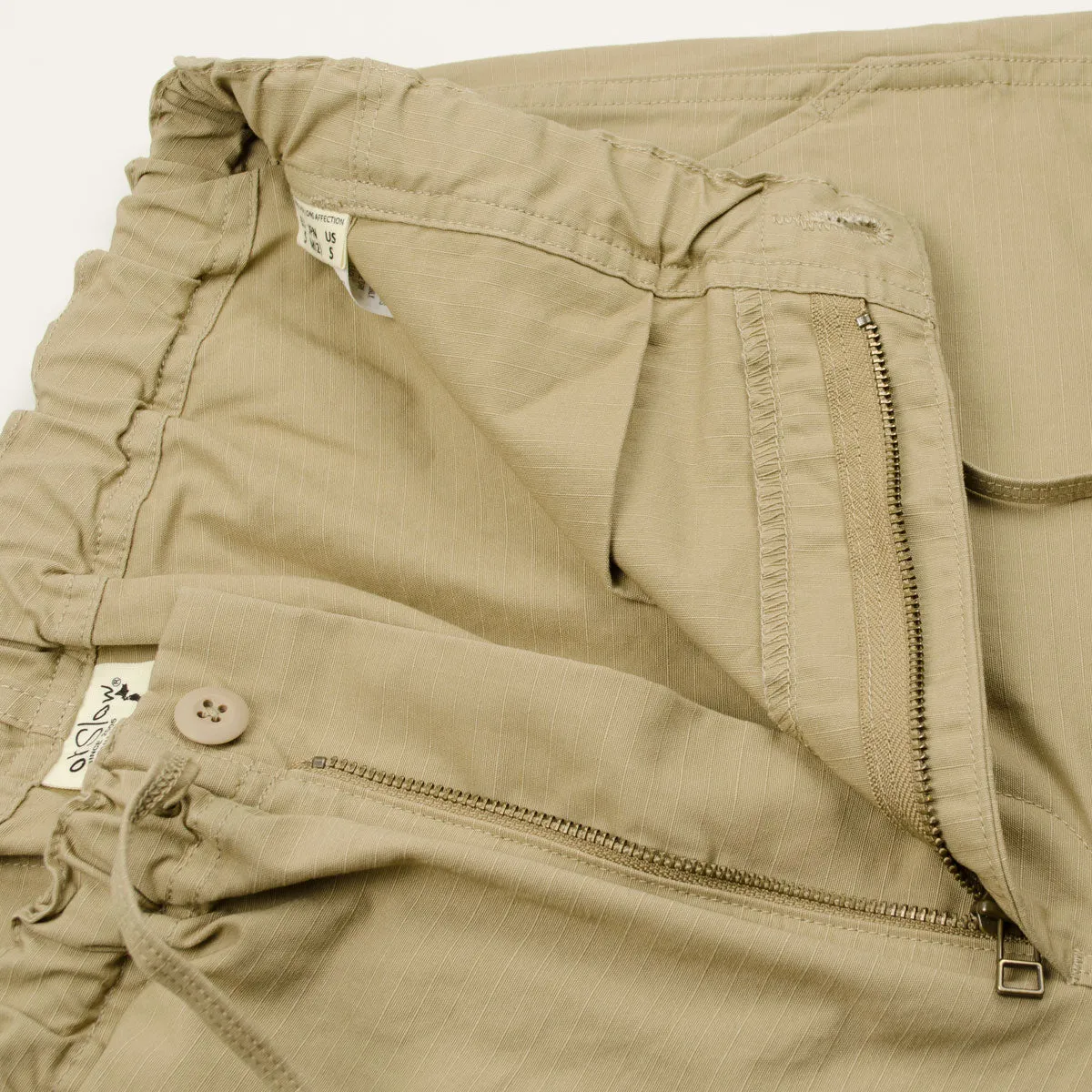 orSlow - New Yorker Pants - Beige Ripstop