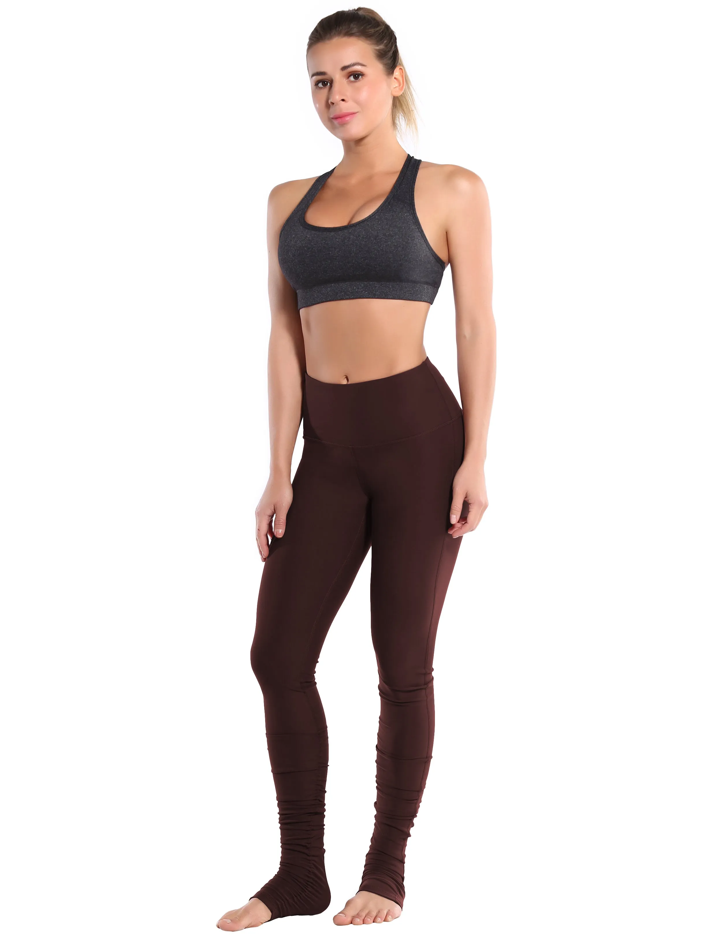 Over the Heel yogastudio Pants mahoganymaroon_yogastudio