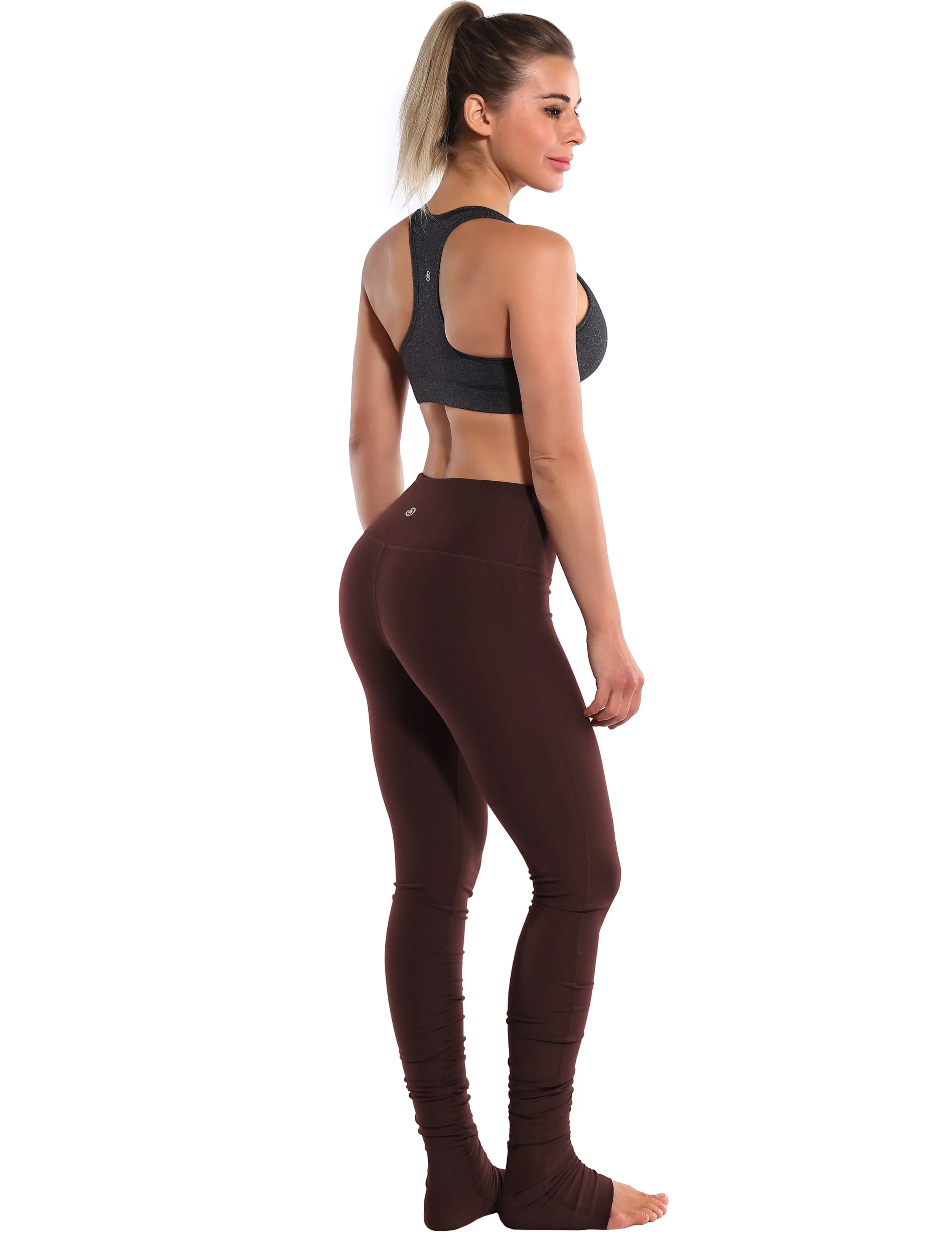 Over the Heel yogastudio Pants mahoganymaroon_yogastudio