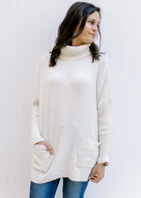 Speckled Ivory Sweater