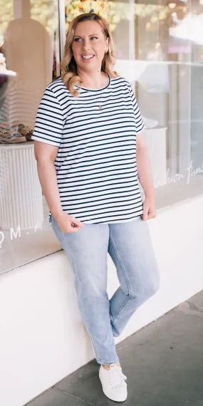 Stevie stripe tee