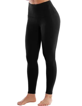 Super High Waist Yoga Pants black