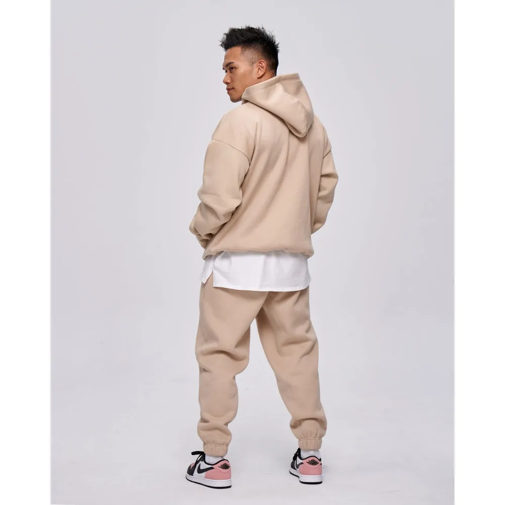 TEAMJOINED JOINED LOGO SWEATPANTS-KHAKI