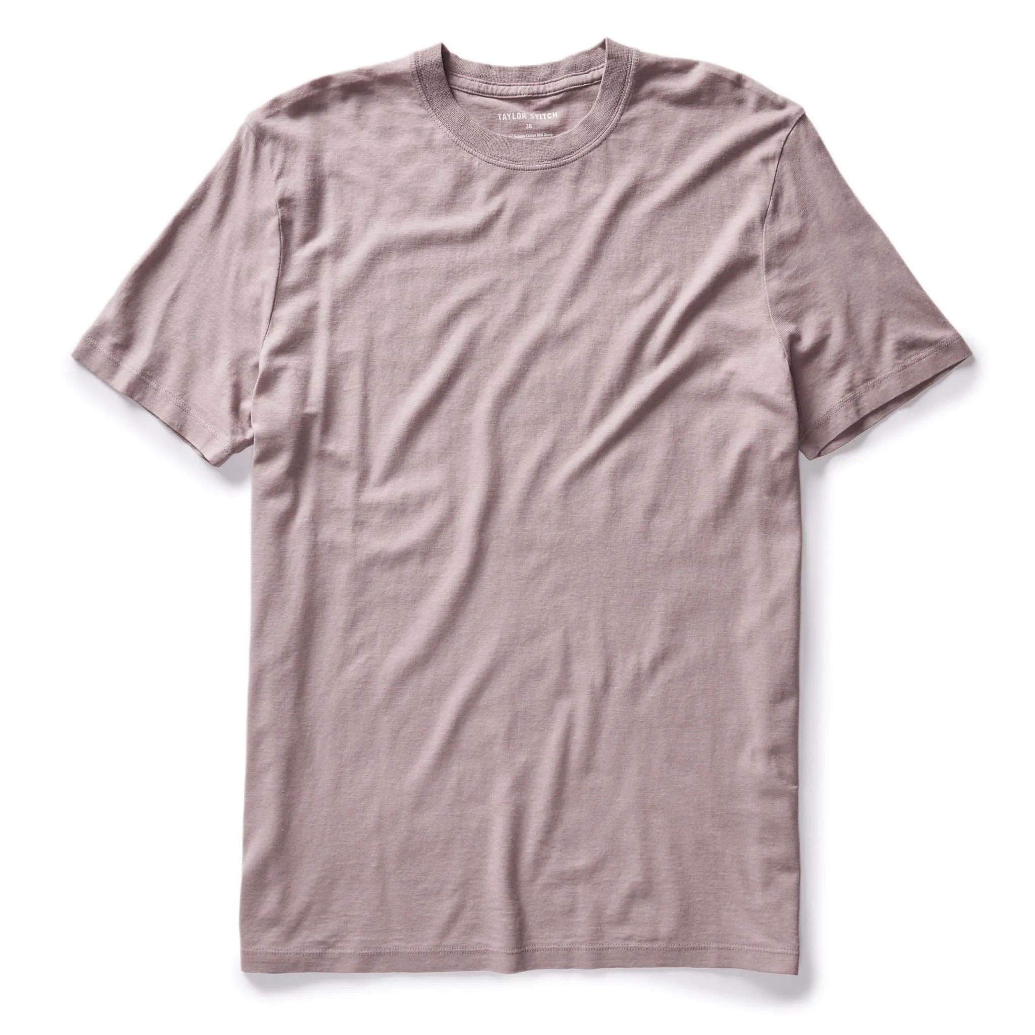 The Cotton Hemp Tee in Poppy Seed