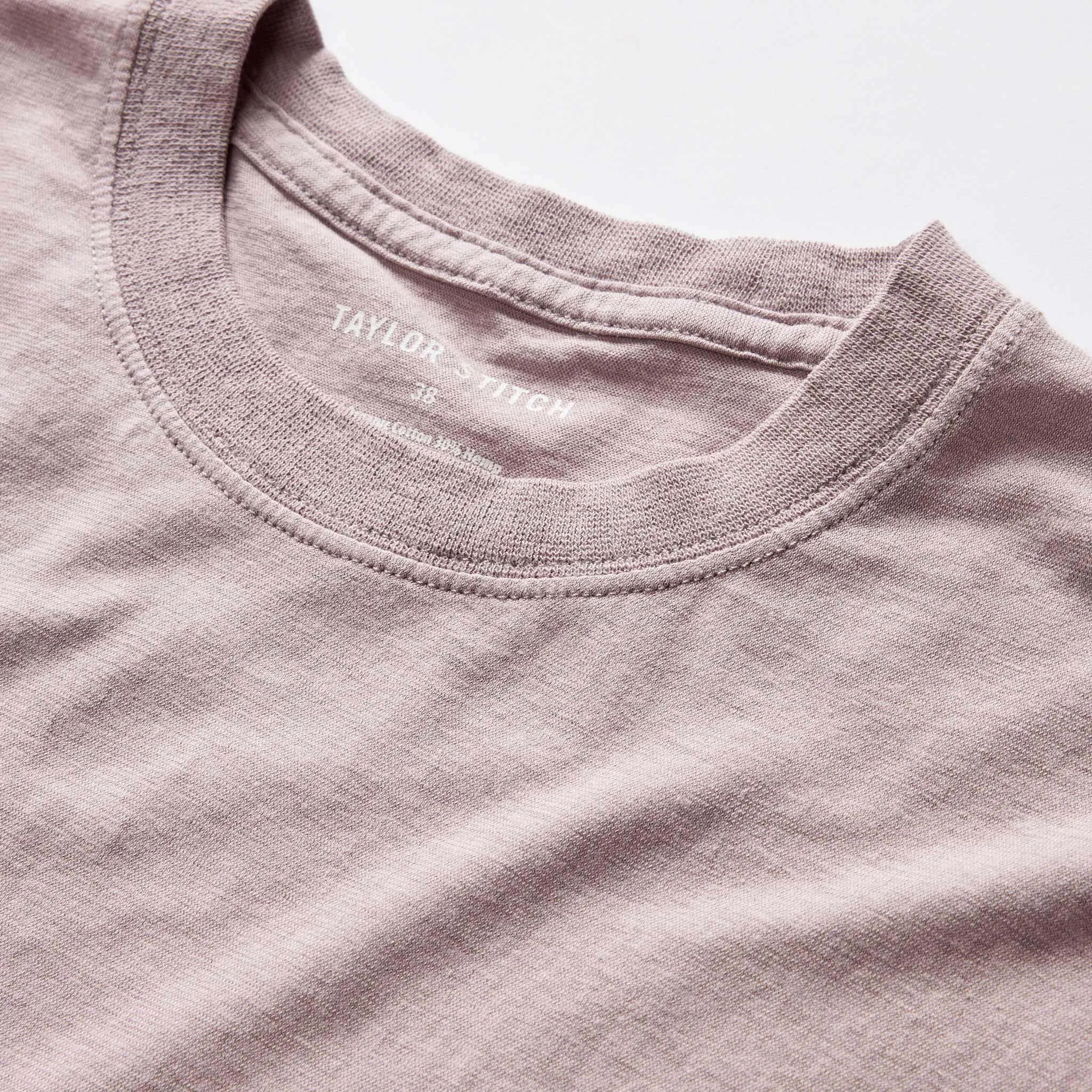 The Cotton Hemp Tee in Poppy Seed