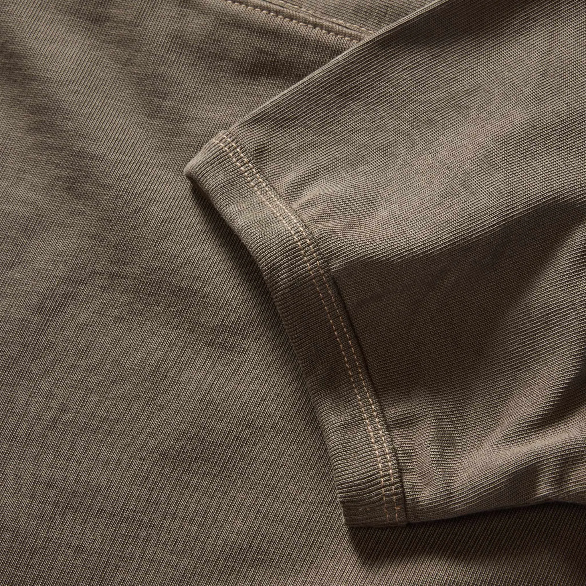 The Rugby Tee in Smoked Olive