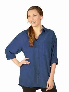 Tianello   TENCEL™  "Boyfriend" Shirt-Big Shirt