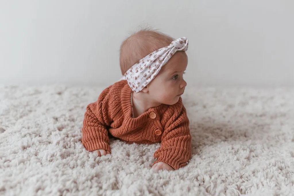 Two Darlings | Terracotta Knitted Sweater