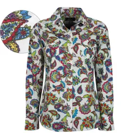 Women's Pure Western Elara Print Shirt