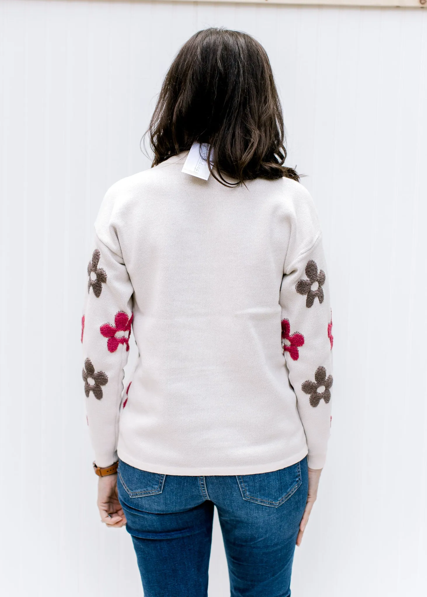 X Flowers in Winter Sweater